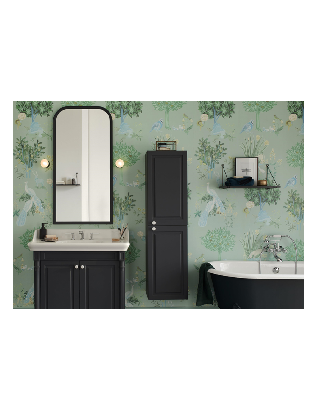 Meuble rétro sous plan vasque Cléo 1889 Jacob Delafon